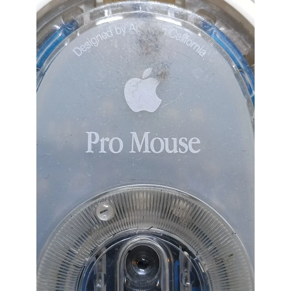 Apple Pro Mouse M5769 Clear White USB Wired Optical (UN-tested)